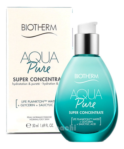 Crema Biotherm Aqua Pure Super Concentrado Pieles Grasas