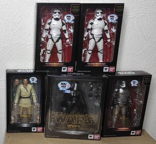 S.h.figuarts Star Wars 5 Piezas (Usado)