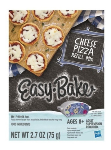  Harina De Pizza Para Micro Hornito Easy Bake Xtreme C 