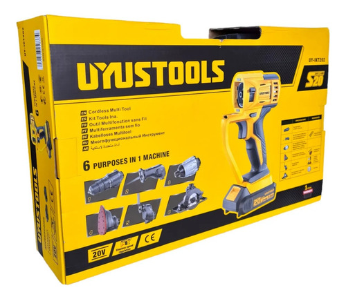 Taladro Percutor Multiusos 6 En 1 Uyustools Uy-ikt2026