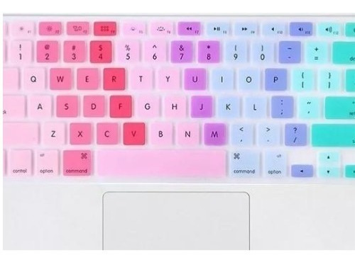 Protector De Teclado Para Macbook Air 13 A1369 Multicolor