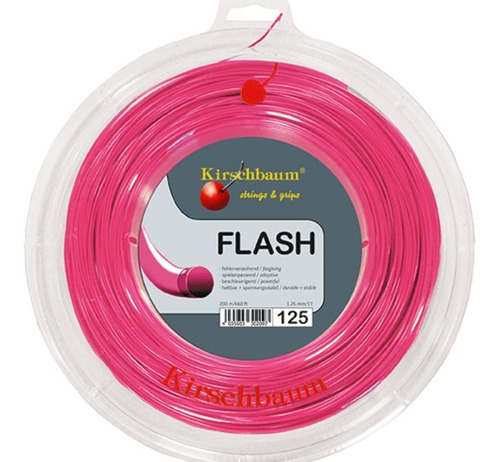 Rollo Cuerda Kirschbaum Flash 1.25 Poliester Rosa