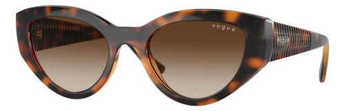 Gafas De Sol Vogue Sol Vo5566 M, Color Marrón Con Marco De Otros Estandar - Vo5566