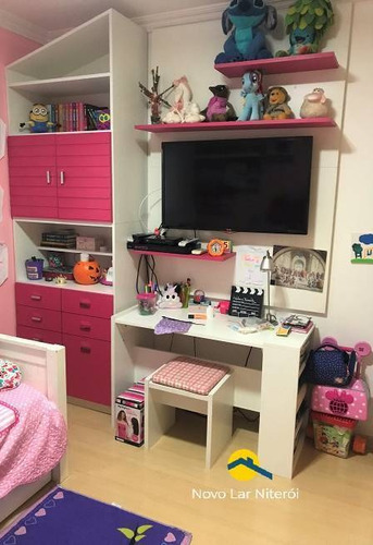 Imagem 8 de 15 de Excelente Apartamento Em Icaraí, Frente, Sol Da Manhã Com 145 M²,. - 117