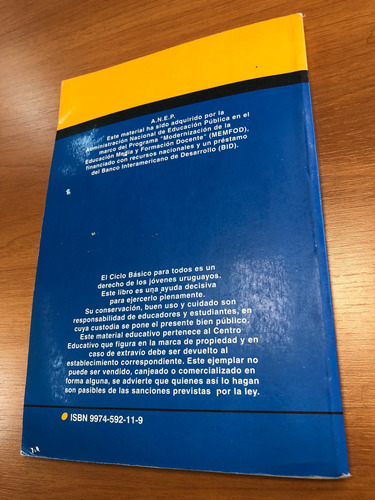Libro Matemática 2do Cb - Gauss 2 - La Flor Del Itapebí (Usado)