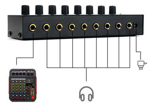 Bocina Con Adaptador, Amplificador De Potencia, Amplificado
