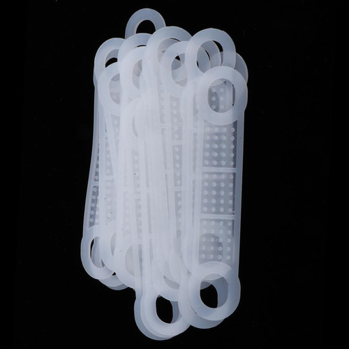 Pacotes Antiderrapantes De Silicone Elástico W 2x 50 Para