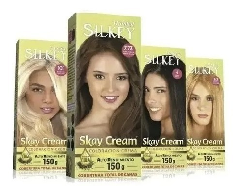 Silkey Skay Cream Coloracion Alto Rendimiento X150 Masaromas