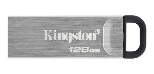 Pen Drive Kingston Kyson 128 Gb 3.2 Gen 1 Metálico