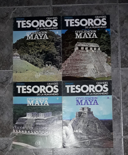 Lote 4 Revistas Grandes Tesoros De La Humanidad Interlibris