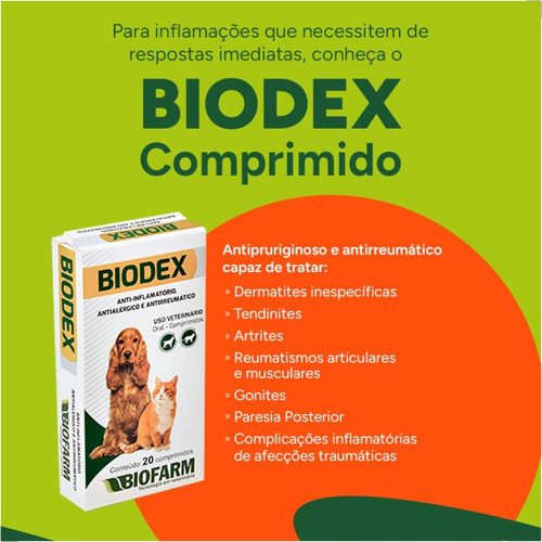 Antialérgico Pet Biodex 20 Cp