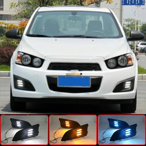 Biseles Led Drl Chevrolet Sonic 2009  2016