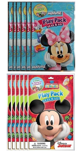 Pack Bendon Disney Minnie Y Mickey Mouse Agarrar La Rep...