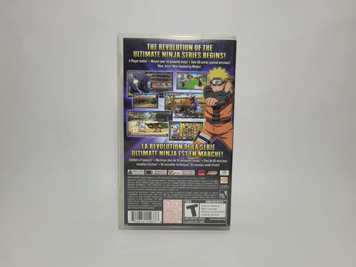 Naruto Shippuden Ultimate Ninja Heroes 3 - Psp - Americano (Usado)