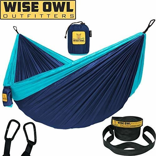  Hamaca De Camping Wise Owl Con Correas Para Árboles 