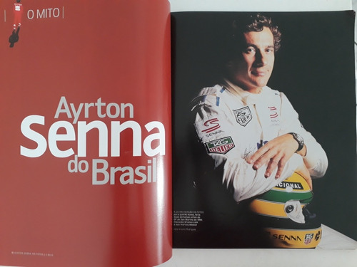 Revista Especial F1 100 Fotos Da Trajetória D Ayrton Senna 