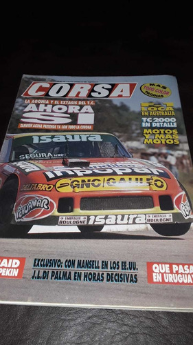 Fanáticos Falcón Revistas Corsa Tc Años 80 Y 90 Tapas Falcon (Usado)