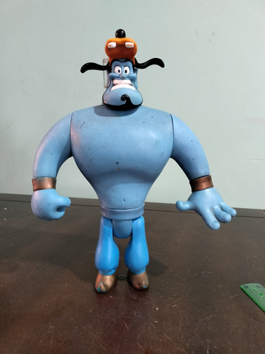 Figura De Acción Genio Aladdín Con Gorra De Goofy Vintage (Usado)