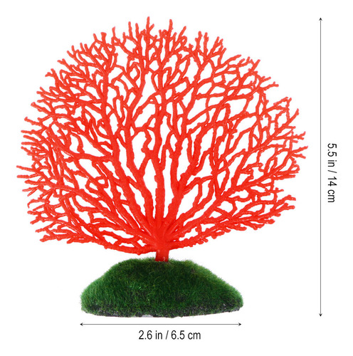 Adorno De Coral Artificial Para Pecera De Acuario