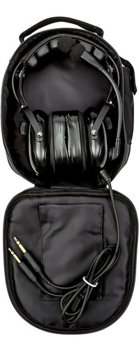 Imagen 6 de 9 de Headset Kore Aviation Ka-1 Premium Con Entrada Mp3 Y Bolso