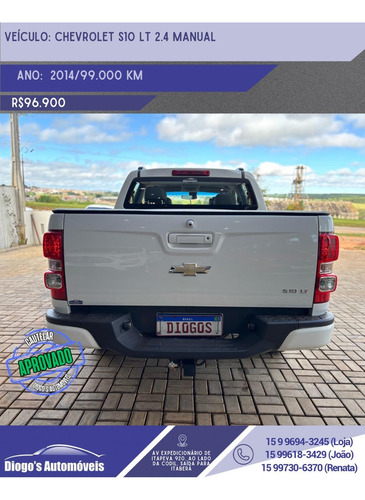 Chevrolet S10 2.4 Lt Cab. Dupla 4x2 Flex 4p