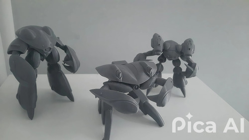 Figuras Robotech Set 3 Invid 3 Generacion Mospeada Figuras