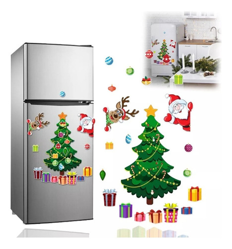 Y1b Manes De Árbol De Navidad Para Refrigerador,pegatinas