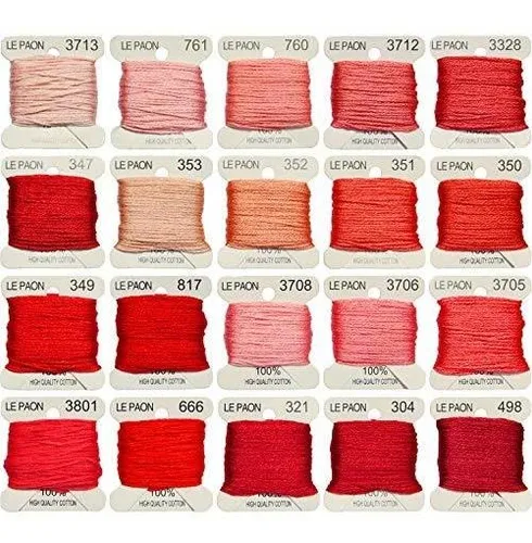 comprar Bobinas De Hilo De Bordar Le Paon Primera Calidad Color