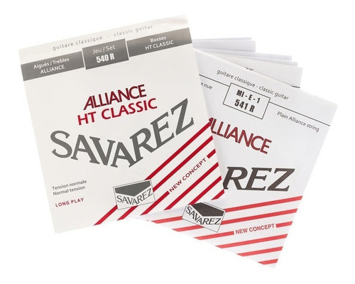 Imagen 3 de 4 de Savarez Alliance 540 R Encordado Guitarra Criolla Media