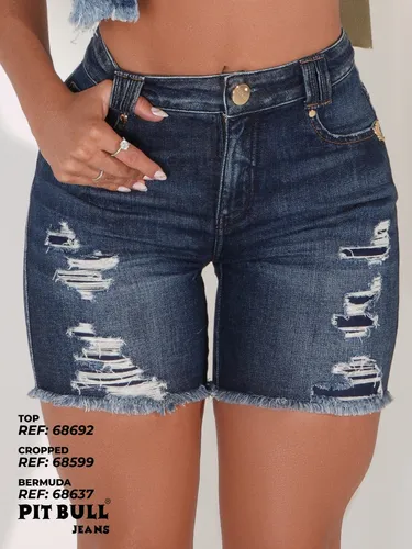 Bermuda pitbull store feminina preço
