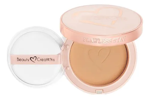 Base de maquillaje en polvo Beauty Creations Flawless Stay Polvo Compacto tono 6.5 - 7g