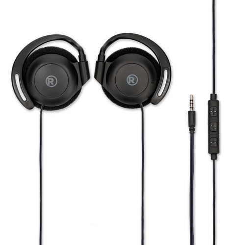 Audífonos Alámbricos Rs-2303 Radioshack Color Negro