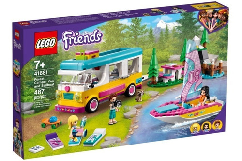 Todobloques Lego 41681 Friends Autocaravana Y Barco De Vela 