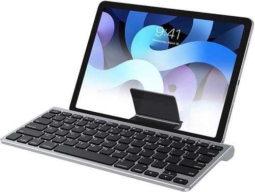 Teclado Para iPad (ver Compatibilidad En Descripcion) Gris