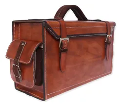 Comprar Maleta Para Ferramentas Com Bolso Lateral Bordô no Mercado Livre