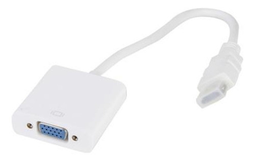 Imagen 6 de 7 de Adaptador Conversor Hdmi Vga Full Hd 1080p Laptop Tablet Pc