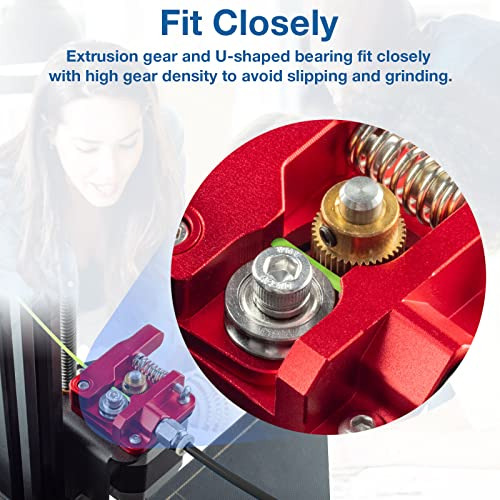 Ender 3 Extruder Metal Mk8 Drive Feeder With Bowden Ptf...