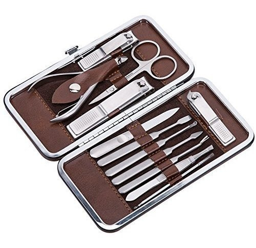 Kit De Manicura Y Pedicura Corewill Clippers 12 En 1 De Acer