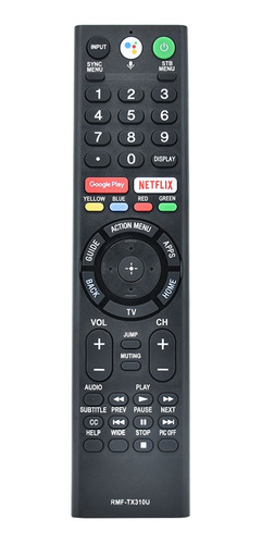 Nuevo Control Remoto Por Voz Rmf-tx310u Para Bravia  Xbr-4