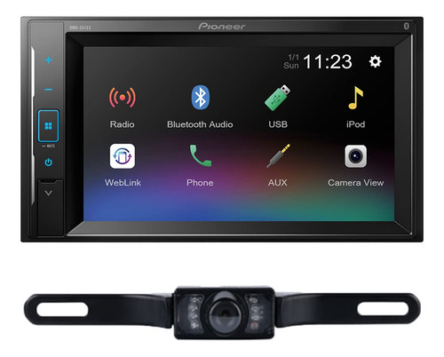 Receptor Multimedia Digital Pioneer Dmh-241ex Con Cámara