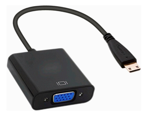 Zhiyuen® Adaptador De Cable Mini Hdmi A Vga, Convertidor D.