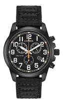 Comprar Reloj Citizen Eco-drive Militar Hombre Crono At0205-01e Color de la malla Negro Color del bisel Negro Color del fondo Negro