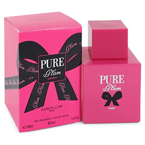 Pura Glam Por Karen Bajo 3.4 Oz Edp Por Karen 14kwl