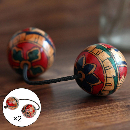 Agitador De Mano, Bolas De Arena, Bola Musical Para 2 Pares