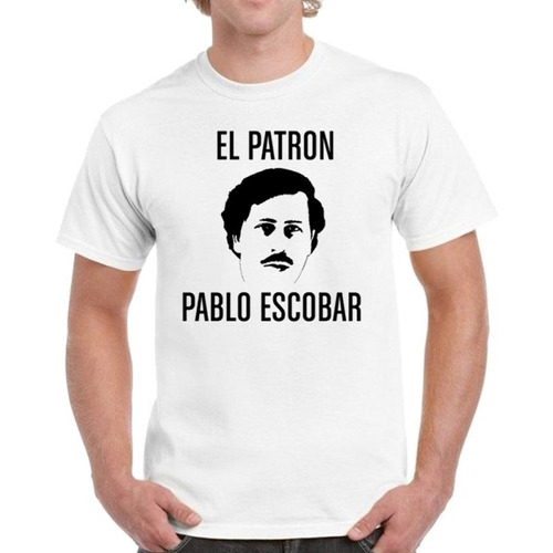 Remera De Hombre Pablo Escobar Patron Capo Duro Zar D M5