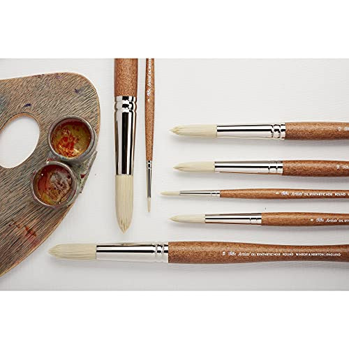 Pincel Para Pintura Al Óleo Winsor & Newton, Marrón, Nr. 1