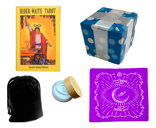 Tarot Rider Waite / Regalo Navideño / Kit Para Regalar Tarot