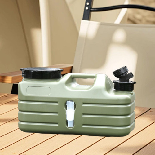 Contenedor De Agua De 5 L, Cubo Con Grifo De Gran Capacidad,