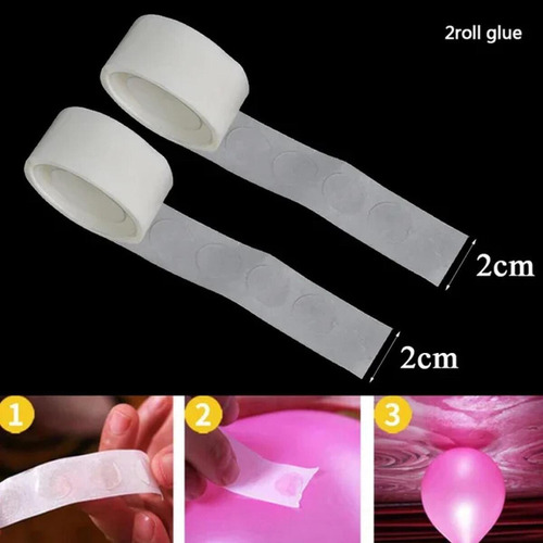 Zh 1000 Puntos Pegamento For Globos Y Accesorios.