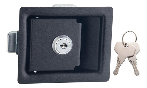 Cerradura De Caja Con 2 Llaves, Panel De Cerradura De Caja